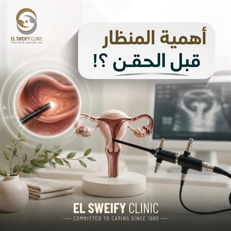 أهمية المنظار قبل الحقن